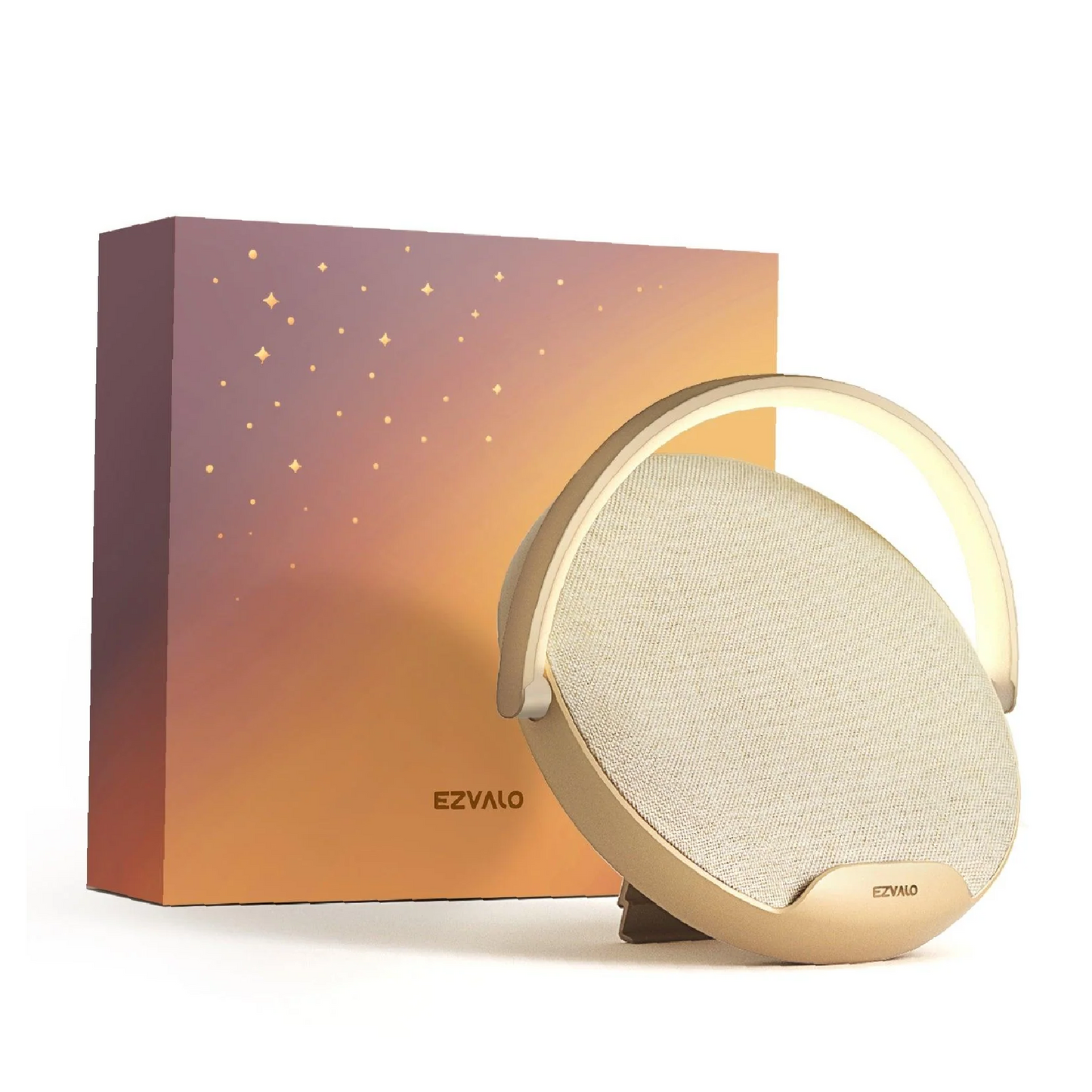EZVALO EzFlex S Dimmable LED Night Light 10W Wireless Charging Bluetooth Speaker