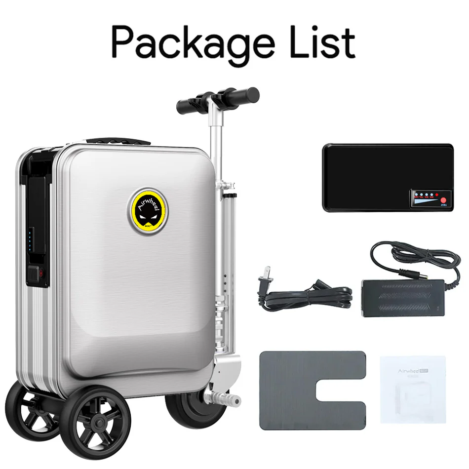 Airwheel SE3S Smart Ridding Travel Electric Luggage Scooter - 20 Inch (26L)