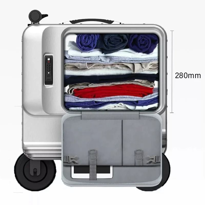 Airwheel SE3T Large Capacity Apps Wireless Control Smart Rideable Travel Luggage (48L)