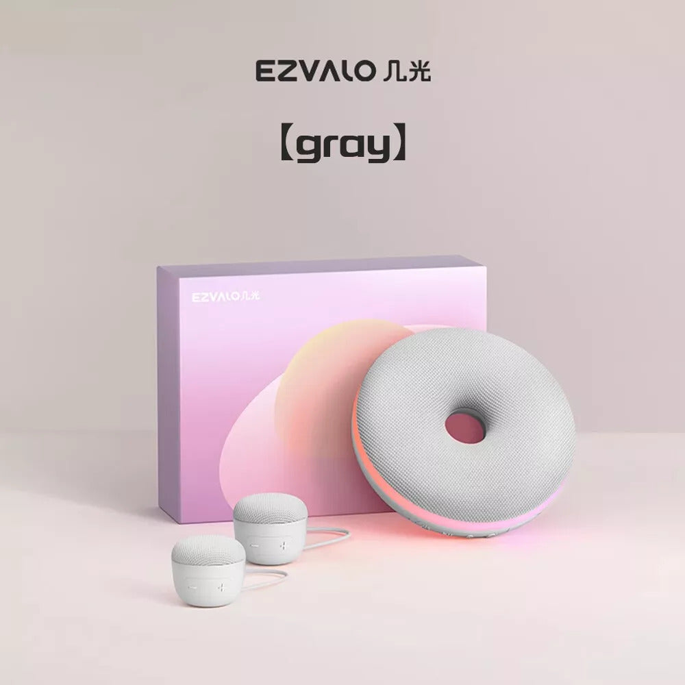 EZVALO Donut Portable Karaoke Bluetooth Speaker with Mini Microphone