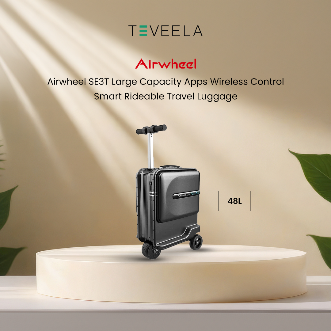 Airwheel SE3T Large Capacity Apps Wireless Control Smart Rideable Travel Luggage (48L)